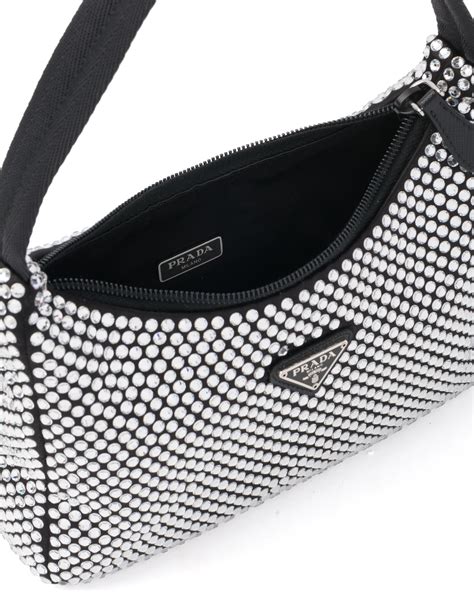 prada crystal bag review|Prada crystal mini bag.